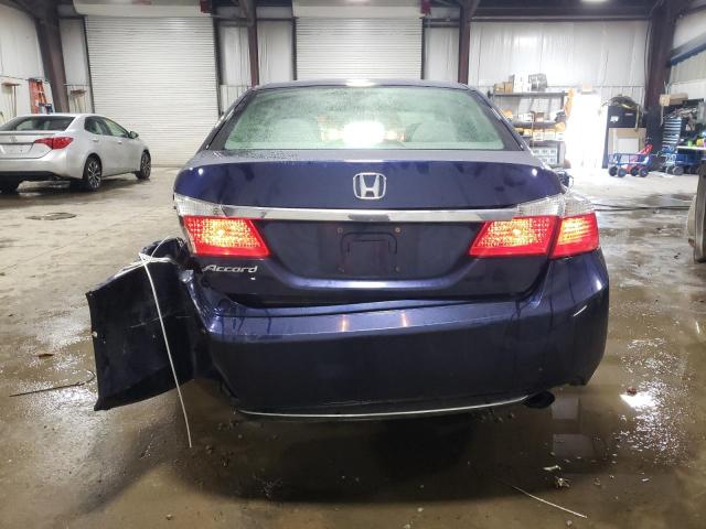 1HGCR2F77DA103517 - 2013 HONDA ACCORD EX BLUE photo 6