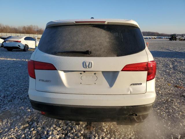 5FNYF6H35GB084539 - 2016 HONDA PILOT EX WHITE photo 6