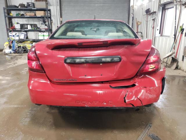 2G2WP552381102183 - 2008 PONTIAC GRAND PRIX RED photo 6