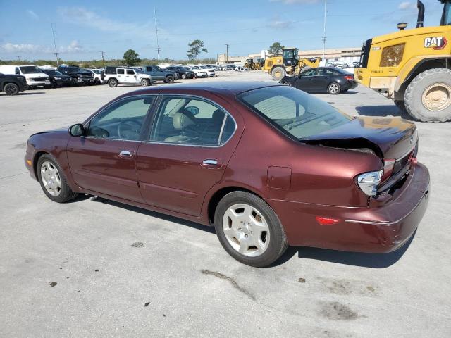 JNKCA31A11T005340 - 2001 INFINITI I30 MAROON photo 2