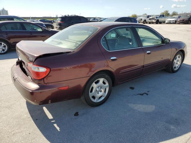 JNKCA31A11T005340 - 2001 INFINITI I30 MAROON photo 3