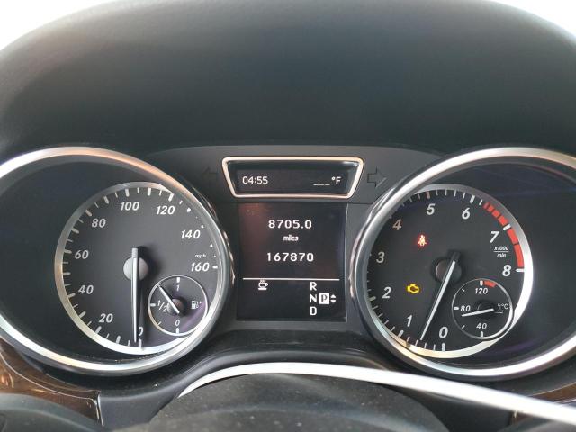 4JGDA5HB1CA020835 - 2012 MERCEDES-BENZ ML 350 4MATIC BLACK photo 9