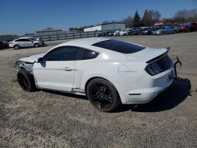 1FA6P8CF8K5188878 - 2019 FORD MUSTANG GT WHITE photo 2