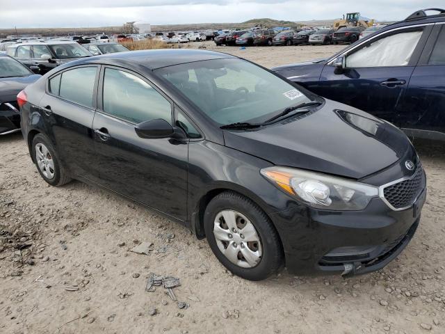 KNAFK4A69F5298314 - 2015 KIA FORTE LX BLACK photo 4