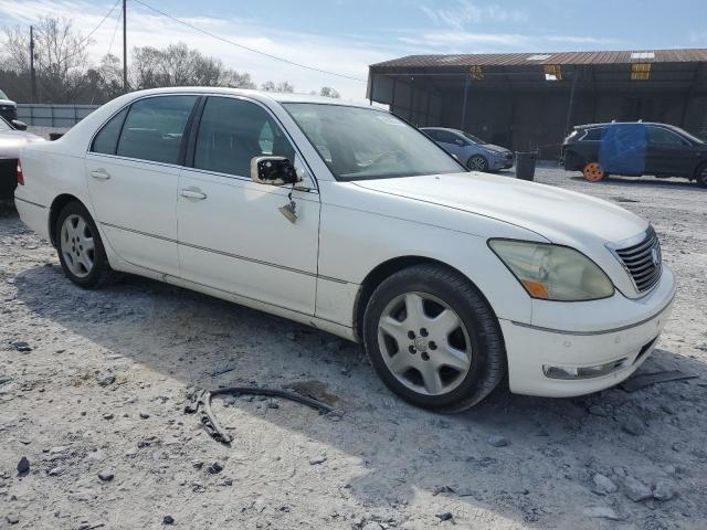 JTHBN36F840135612 - 2004 LEXUS LS 430 WHITE photo 4