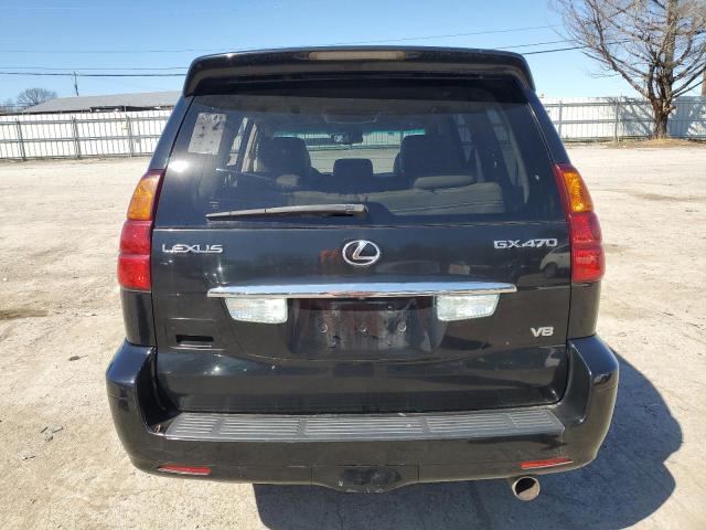 JTJBT20X360107901 - 2006 LEXUS GX 470 BLACK photo 6