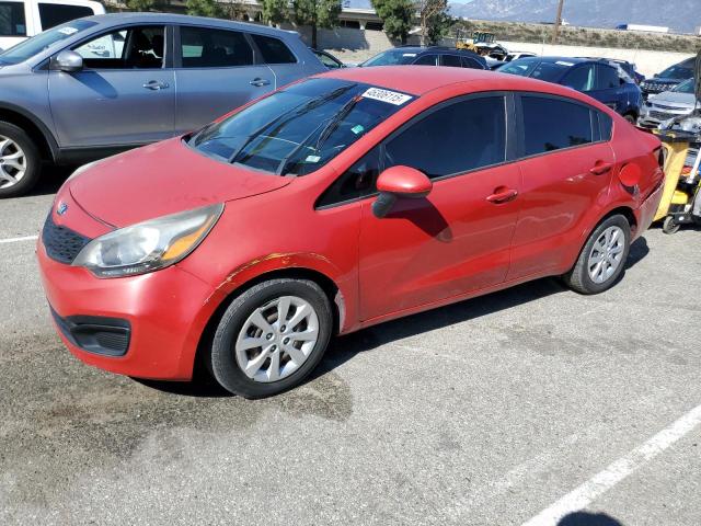 KNADM4A31D6205932 - 2013 KIA RIO LX RED photo 1