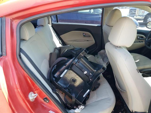 KNADM4A31D6205932 - 2013 KIA RIO LX RED photo 10