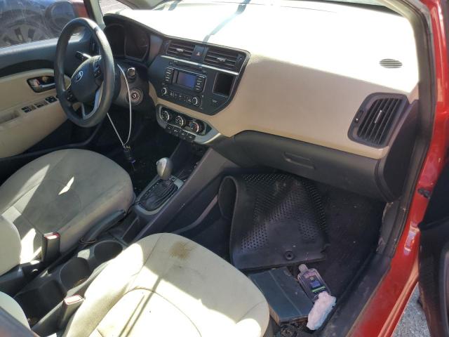 KNADM4A31D6205932 - 2013 KIA RIO LX RED photo 8