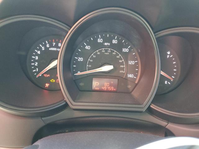 KNADM4A31D6205932 - 2013 KIA RIO LX RED photo 9