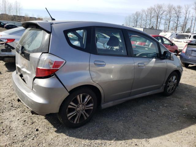 JHMGE88429C003837 - 2009 HONDA FIT SPORT SILVER photo 3