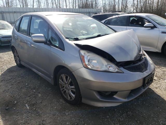 JHMGE88429C003837 - 2009 HONDA FIT SPORT SILVER photo 4