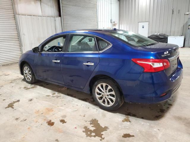 3N1AB7AP2KY307538 - 2019 NISSAN SENTRA S BLUE photo 2