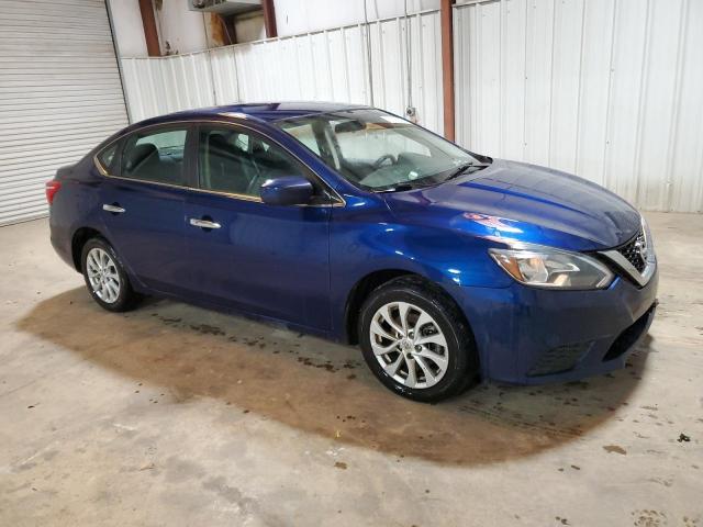 3N1AB7AP2KY307538 - 2019 NISSAN SENTRA S BLUE photo 4