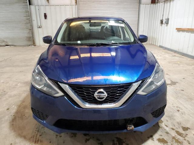 3N1AB7AP2KY307538 - 2019 NISSAN SENTRA S BLUE photo 5