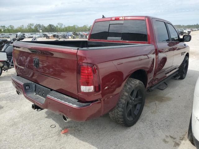 1C6RR6MT8JS188431 - 2018 RAM 1500 SPORT BURGUNDY photo 3