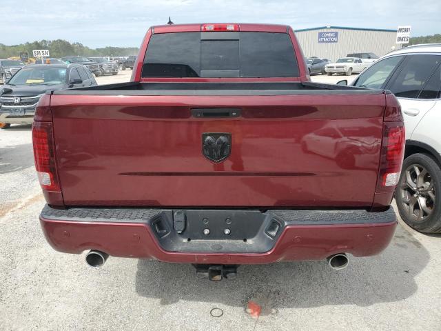 1C6RR6MT8JS188431 - 2018 RAM 1500 SPORT BURGUNDY photo 6