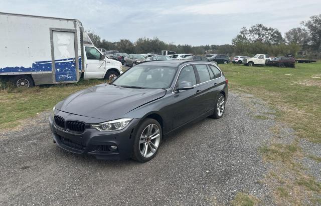 WBA8K3C38HA022948 - 2017 BMW 330 XI Сірий фото 2
