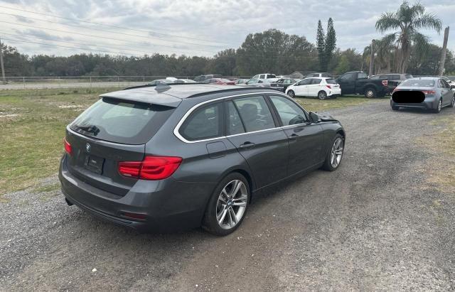 WBA8K3C38HA022948 - 2017 BMW 330 XI Сірий фото 4