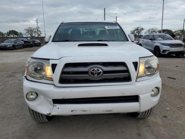 5TETU4GN4AZ674275 - 2010 TOYOTA TACOMA PRERUNNER ACCESS CAB WHITE photo 5