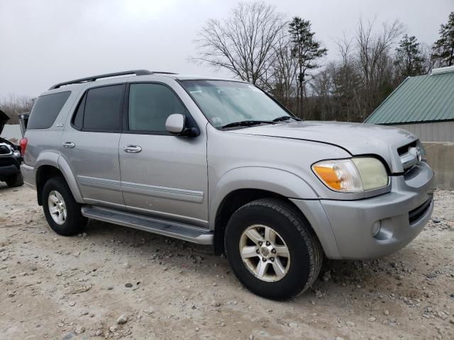 5TDBT44A85S256126 - 2005 TOYOTA SEQUOIA SR5 SILVER photo 4