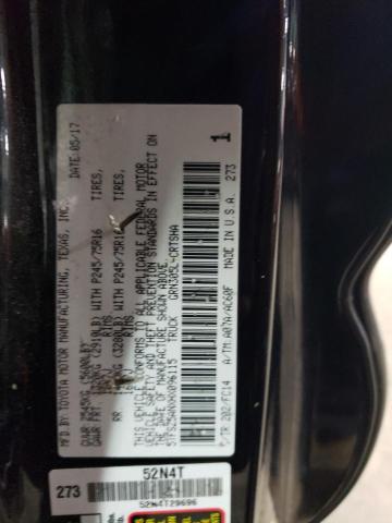 5TFSZ5ANXHX096115 - 2017 TOYOTA TACOMA ACCESS CAB შავი ფოტო 13