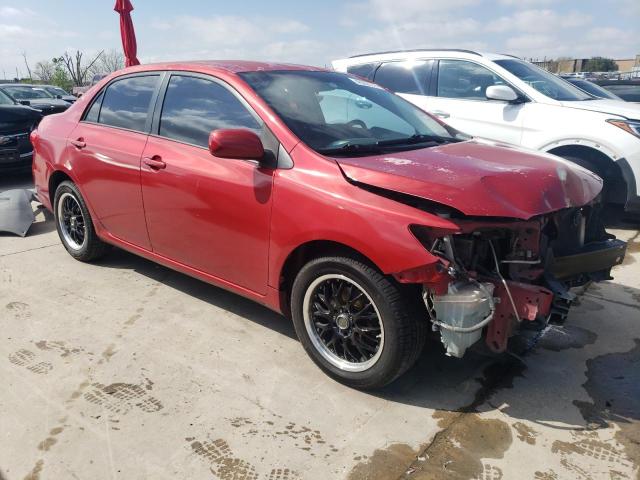 2T1BU4EE5BC605164 - 2011 TOYOTA COROLLA BASE RED photo 4