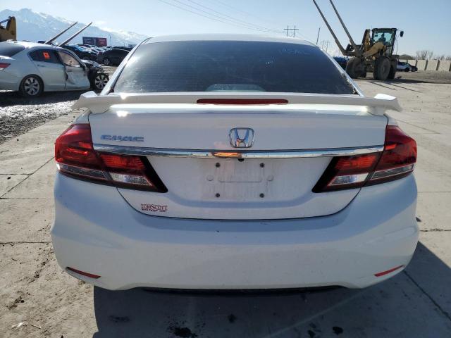 19XFB2F51FE011348 - 2015 HONDA CIVIC LX WHITE photo 6