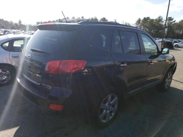 5NMSH73E29H331614 - 2009 HYUNDAI SANTA FE SE BLACK photo 4