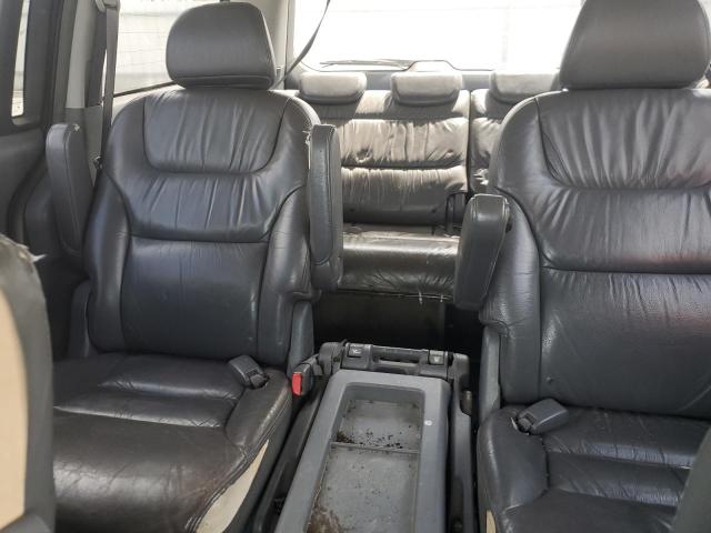 5FNRL38626B038767 - 2006 HONDA ODYSSEY EXL SILVER photo 10