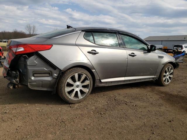 5XXGR4A65CG009097 - 2012 KIA OPTIMA SX GRAY photo 3