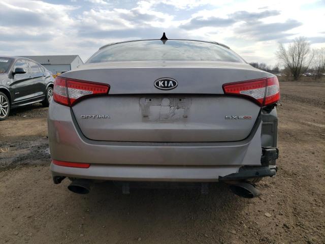 5XXGR4A65CG009097 - 2012 KIA OPTIMA SX GRAY photo 6