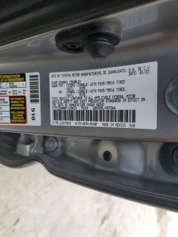 3TYCZ5AN8PT129433 - 2023 TOYOTA TACOMA DOUBLE CAB SILVER photo 13