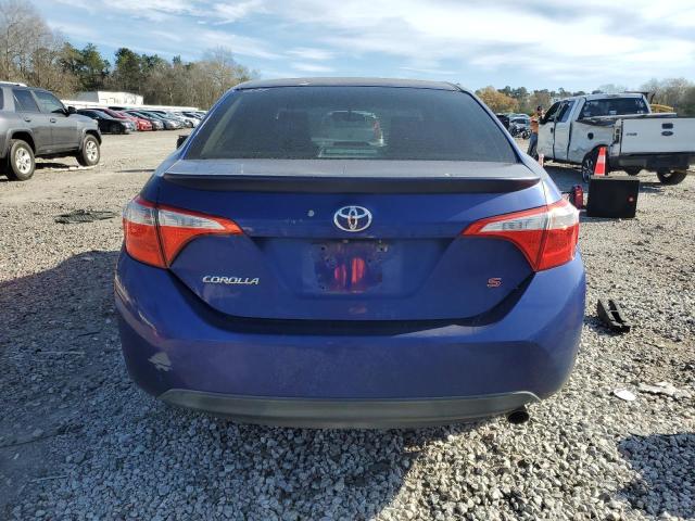 5YFBURHE0EP031571 - 2014 TOYOTA COROLLA L BLUE photo 6