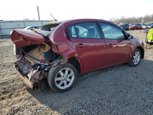 3N1AB61E27L614334 - 2007 NISSAN SENTRA 2.0 MAROON photo 3