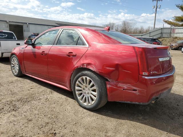 1G6DL5EV9A0142605 - 2010 CADILLAC CTS PERFORMANCE COLLECTION BURGUNDY photo 2