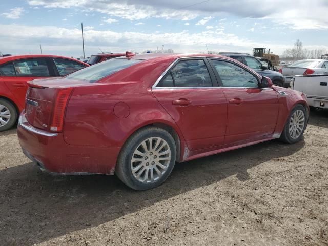 1G6DL5EV9A0142605 - 2010 CADILLAC CTS PERFORMANCE COLLECTION BURGUNDY photo 3