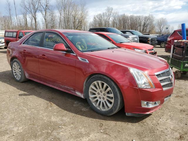1G6DL5EV9A0142605 - 2010 CADILLAC CTS PERFORMANCE COLLECTION BURGUNDY photo 4