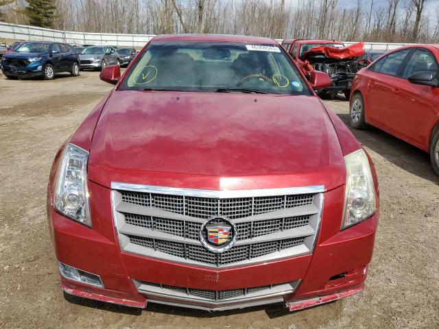 1G6DL5EV9A0142605 - 2010 CADILLAC CTS PERFORMANCE COLLECTION BURGUNDY photo 5