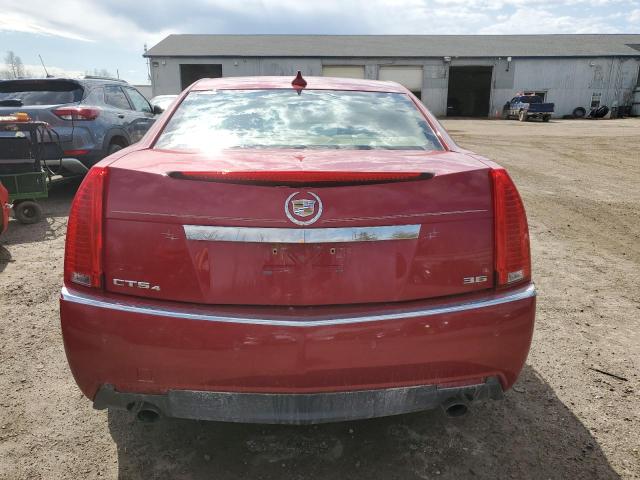 1G6DL5EV9A0142605 - 2010 CADILLAC CTS PERFORMANCE COLLECTION BURGUNDY photo 6