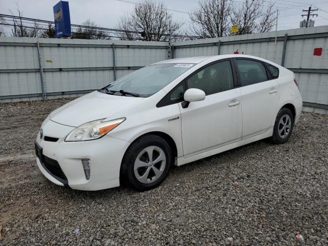 JTDKN3DU2D5599968 - 2013 TOYOTA PRIUS WHITE photo 1