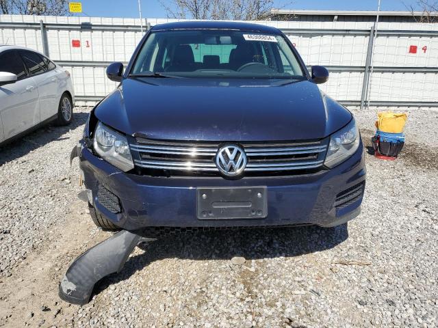 WVGAV7AX5CW561169 - 2012 VOLKSWAGEN TIGUAN S BLUE photo 5