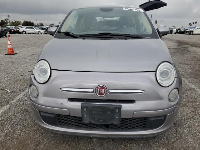 3C3CFFARXFT710051 - 2015 FIAT 500 POP GRAY photo 5