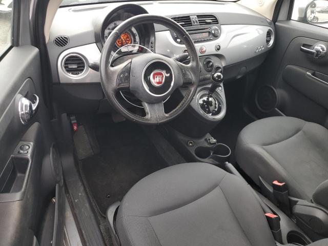 3C3CFFARXFT710051 - 2015 FIAT 500 POP GRAY photo 8