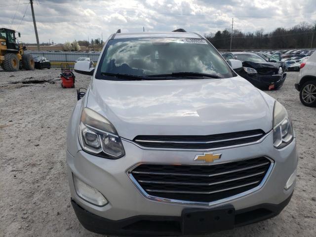 2GNALCEK0H1533299 - 2017 CHEVROLET EQUINOX LT SILVER photo 5