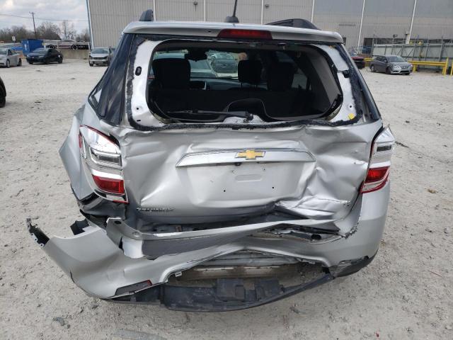 2GNALCEK0H1533299 - 2017 CHEVROLET EQUINOX LT SILVER photo 6