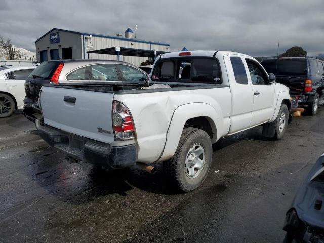 5TFUX4EN9CX010742 - 2012 TOYOTA TACOMA ACCESS CAB WHITE photo 3