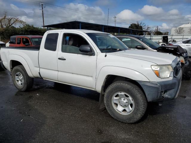 5TFUX4EN9CX010742 - 2012 TOYOTA TACOMA ACCESS CAB WHITE photo 4