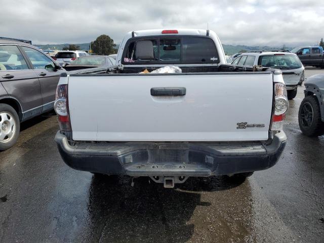 5TFUX4EN9CX010742 - 2012 TOYOTA TACOMA ACCESS CAB WHITE photo 6