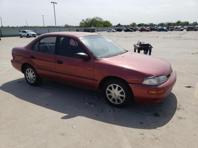 1Y1SK5264VZ414835 - 1997 GEO PRIZM BASE BURGUNDY photo 4